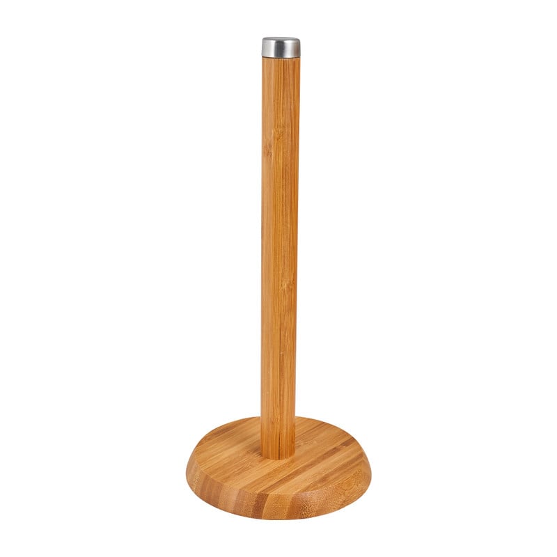 Keukenrolhouder bamboe - ⌀14x33 cm 
