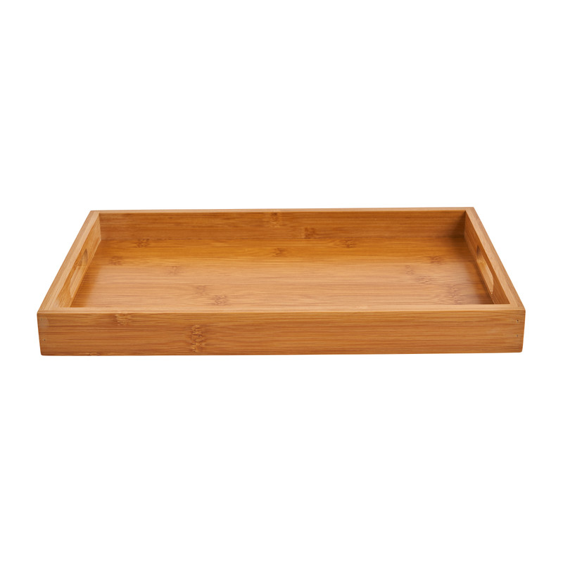 Dienblad bamboe - 36x23x3.5 cm 