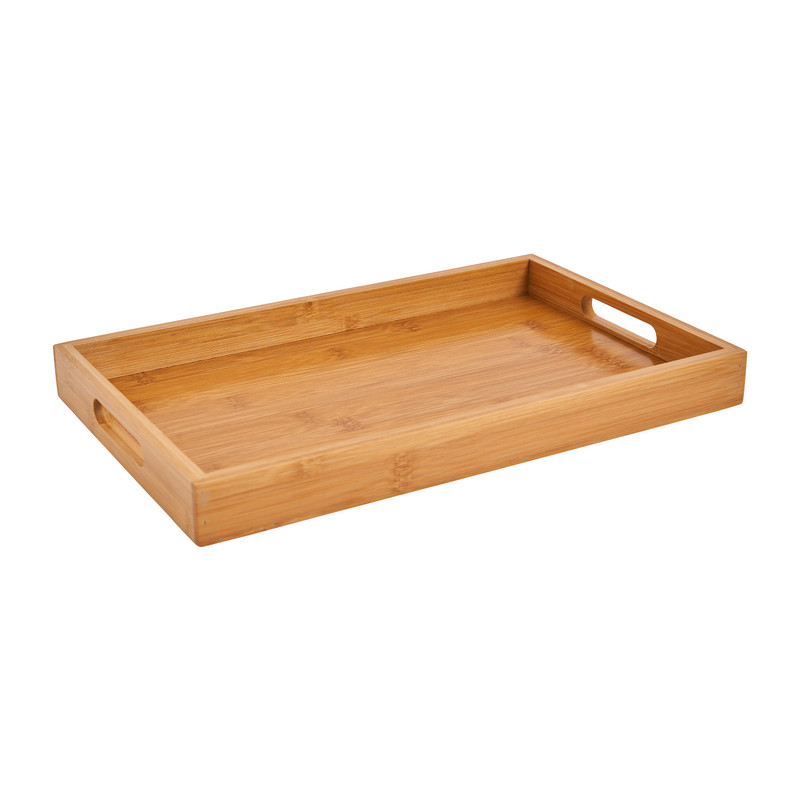 Dienblad bamboe - 36x23x3.5 cm 