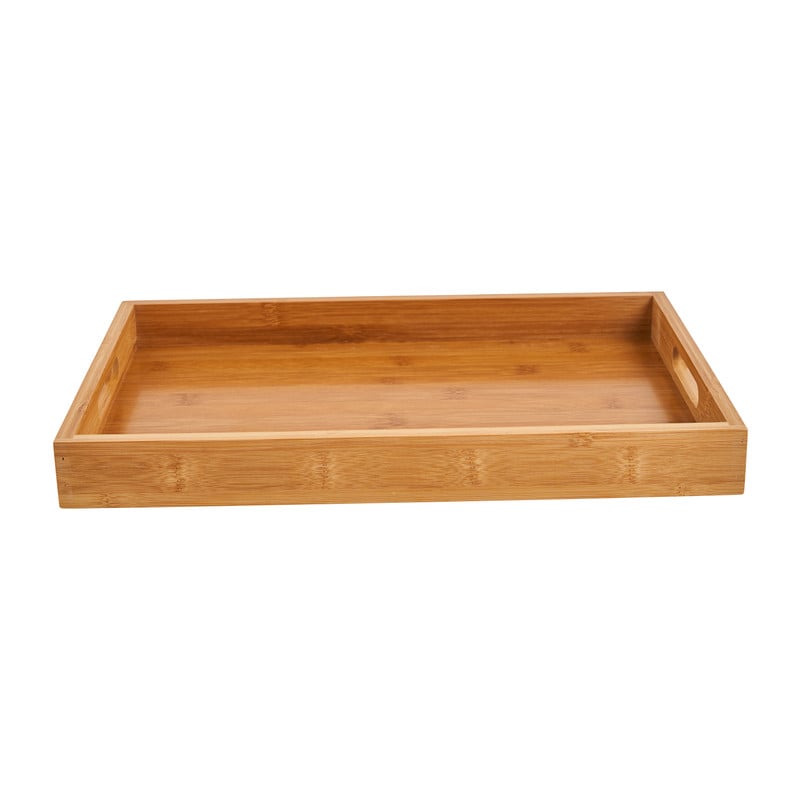 Dienblad bamboe - 38x25x4 cm 
