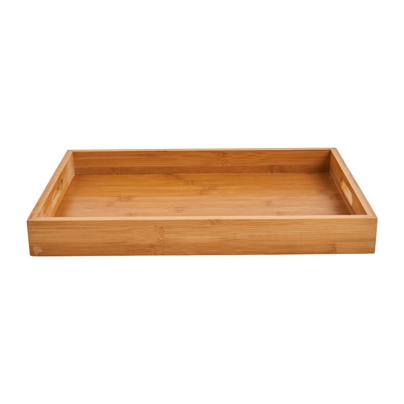 Dienblad bamboe - 40x27x4.5 cm 