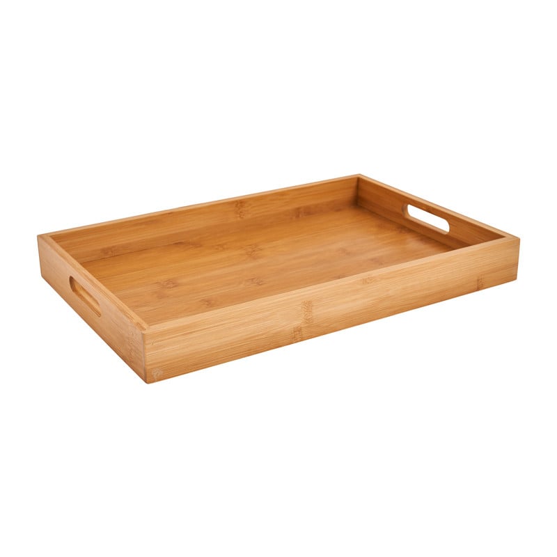 Dienblad bamboe - 40x27x4.5 cm 
