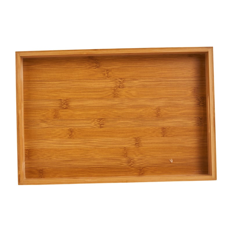 Dienblad bamboe - 40x27x4.5 cm 