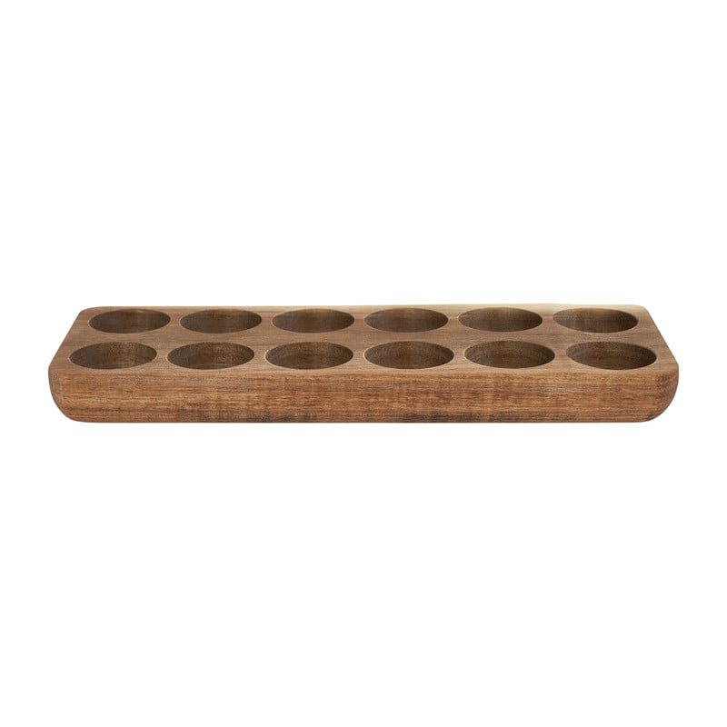 Eiertray hout - voor 12 eieren