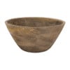 Schaal van mangohout - 21 cm 