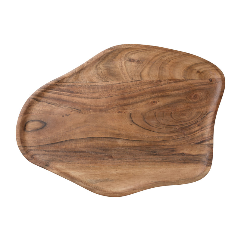 Borrelplank organisch - acaciahout - 40x30 cm