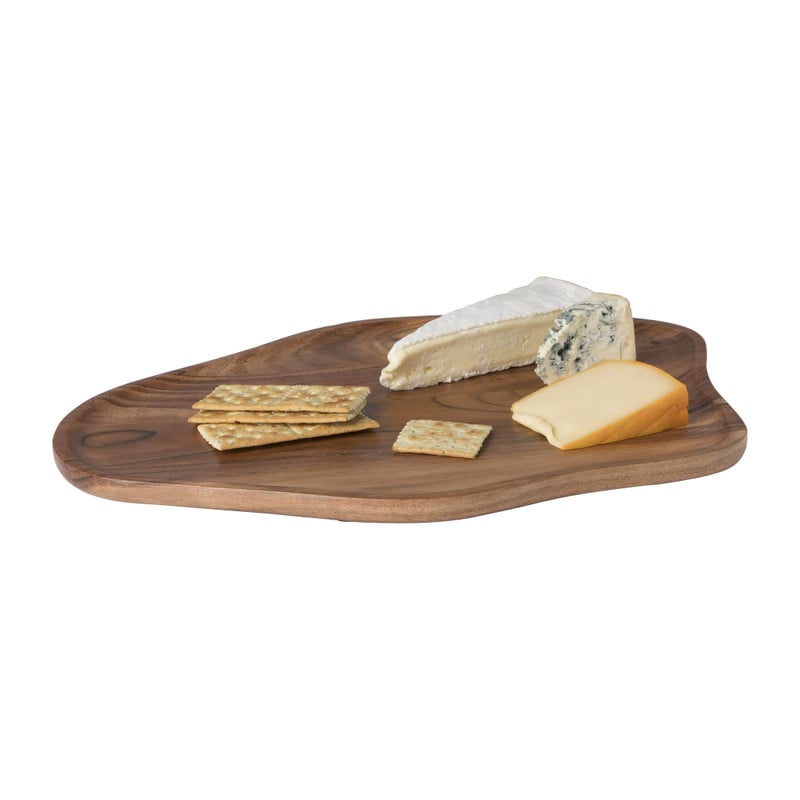 Borrelplank organisch - acaciahout - 40x30 cm