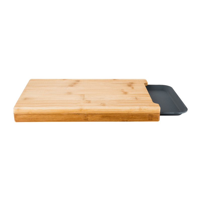 Snijplank met opvangbak - 38x26 cm