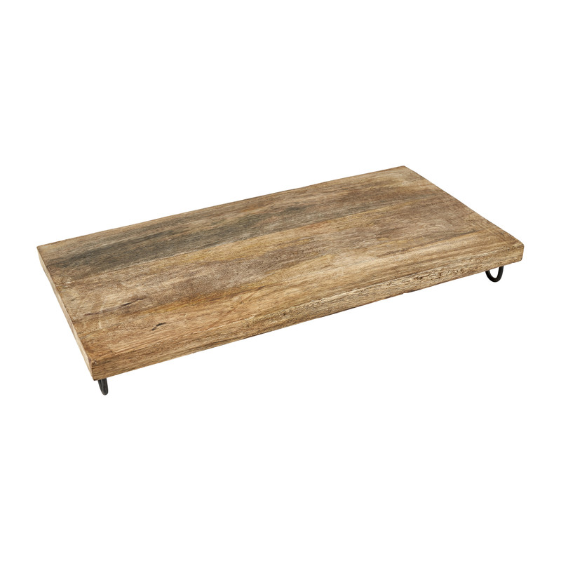 Serveerplateau mangohout - 49x26x6 cm 