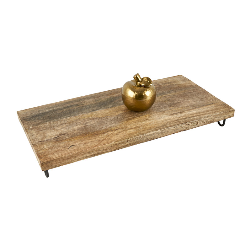 Serveerplateau mangohout - 49x26x6 cm 