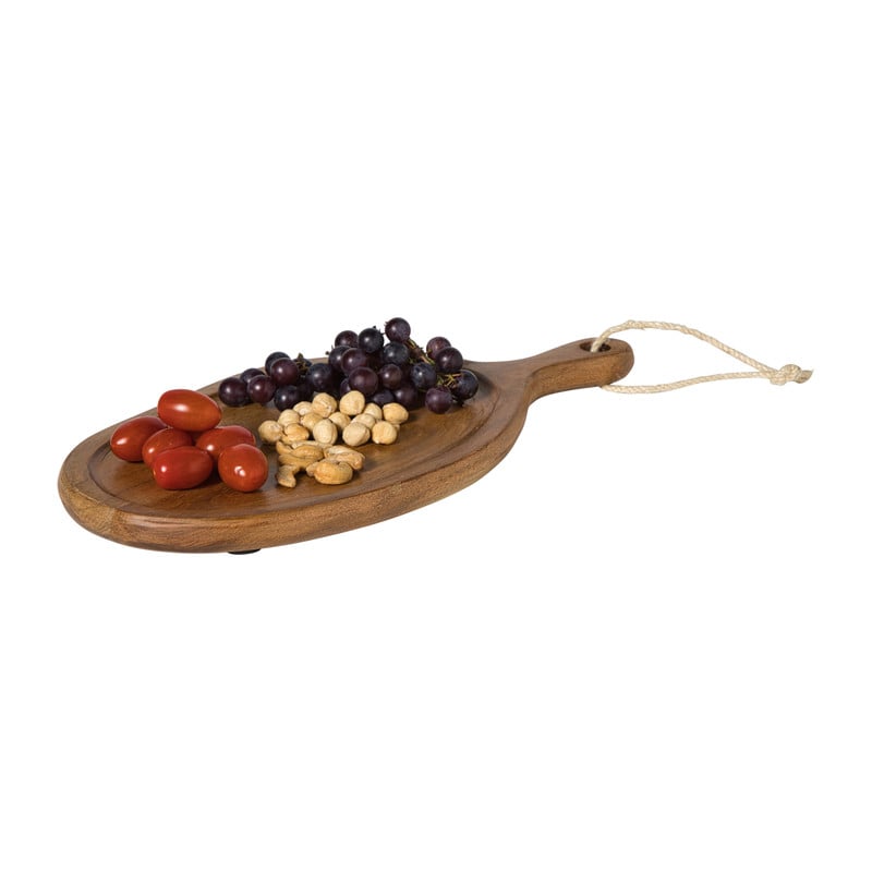 Borrelplank organisch klein - acaciahout - 40x20.5 cm