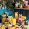 Voorraadpot met bamboe deksel - 900 ml 