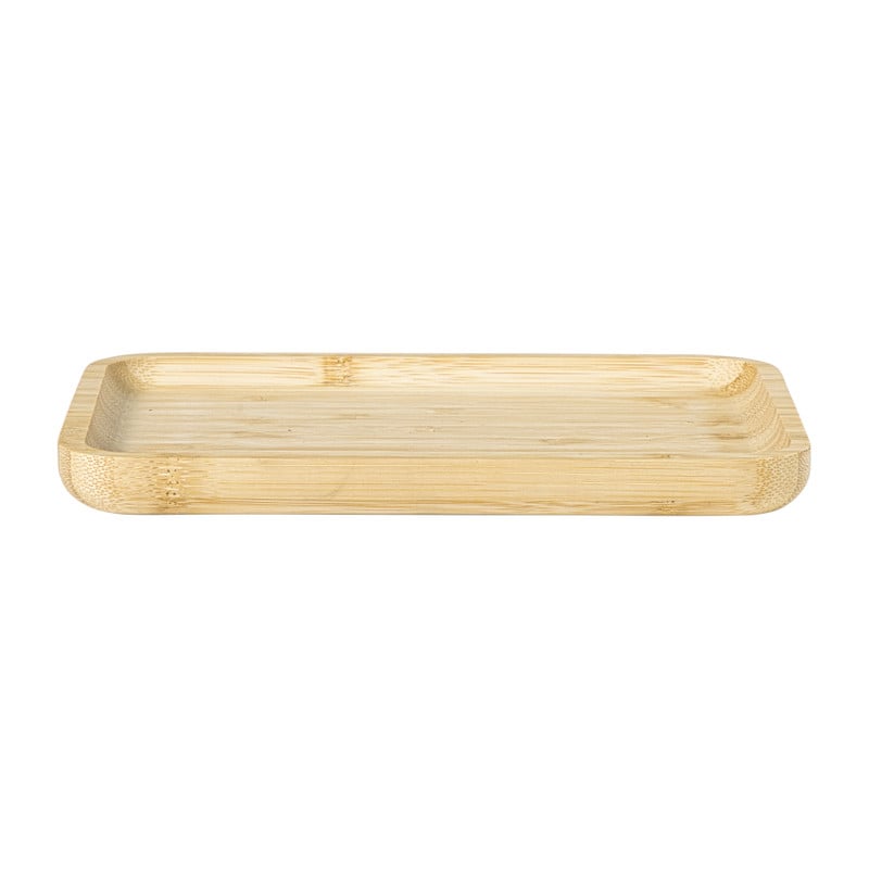 Bamboe tray klein - bruin - 1.8x21x14.5 cm