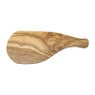 Borrelplank olijfhout medium - bruin - 35x14 cm