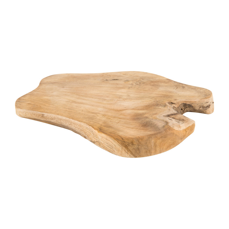 Serveerplank  - teak hout - 35x30,5 cm