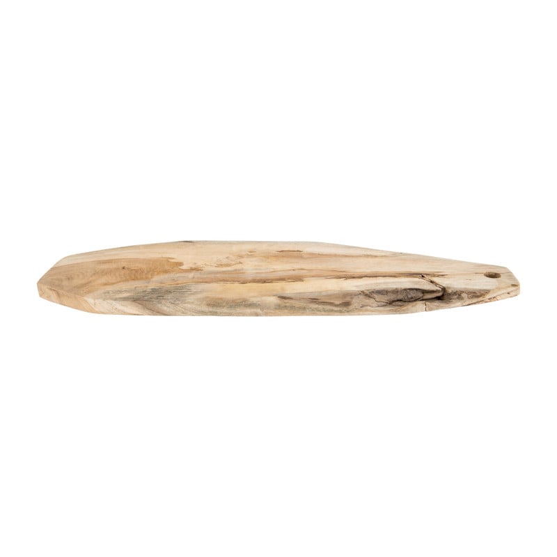 Serveerplank rechthoek - teak hout - 55x20x2 cm 