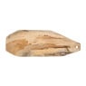 Serveerplank rechthoek - teak hout - 55x20x2 cm 