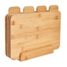 Standaard met 4 snijplanken - 30x7.6x24 cm