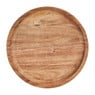 Acacia tray rond - ø16 cm