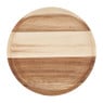 Acacia tray rond - ø28 cm