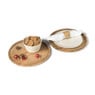 Acacia tray rond - ø28 cm