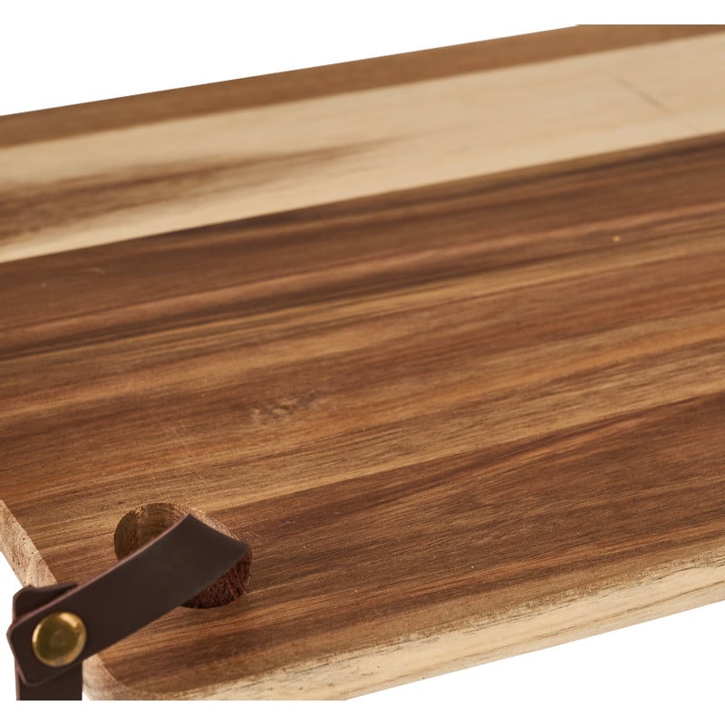 Borrelplank acacia groot - 70x34x1.5 cm
