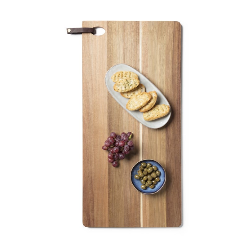 Borrelplank acacia groot - 70x34x1.5 cm