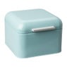 Bewaarblik retro - 20x20 cm - blauw