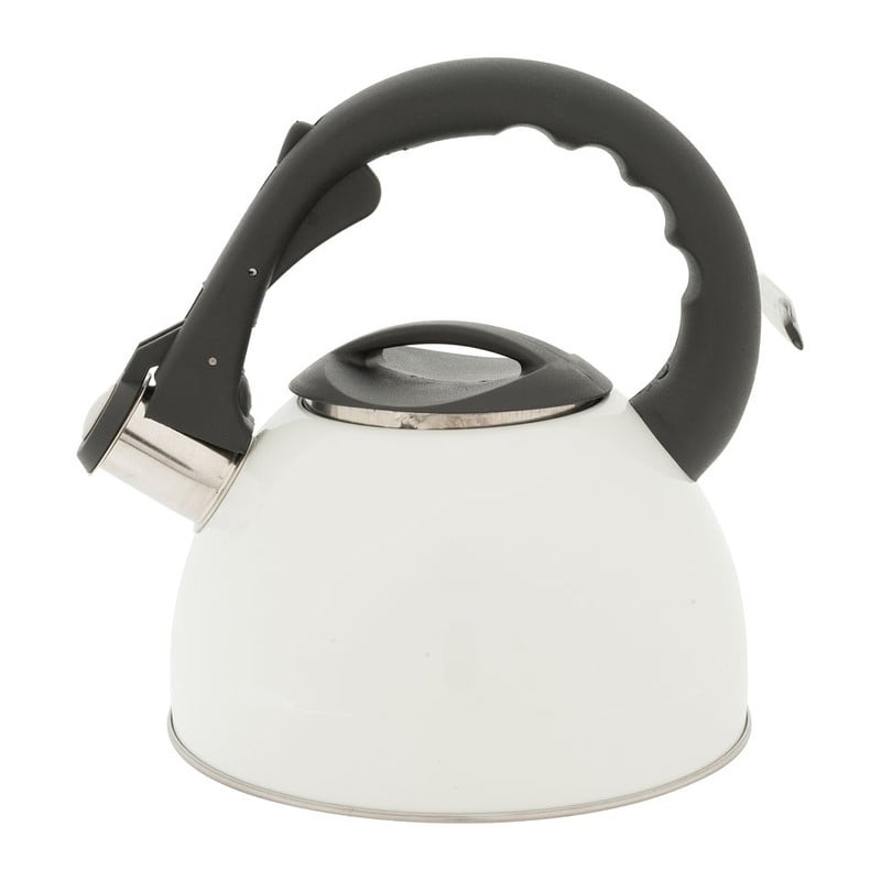 Fluitketel retro - crème - 2 liter