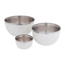 Schalen retro - crème - set van 3