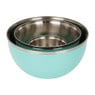 Schalen retro - groen - set van 3