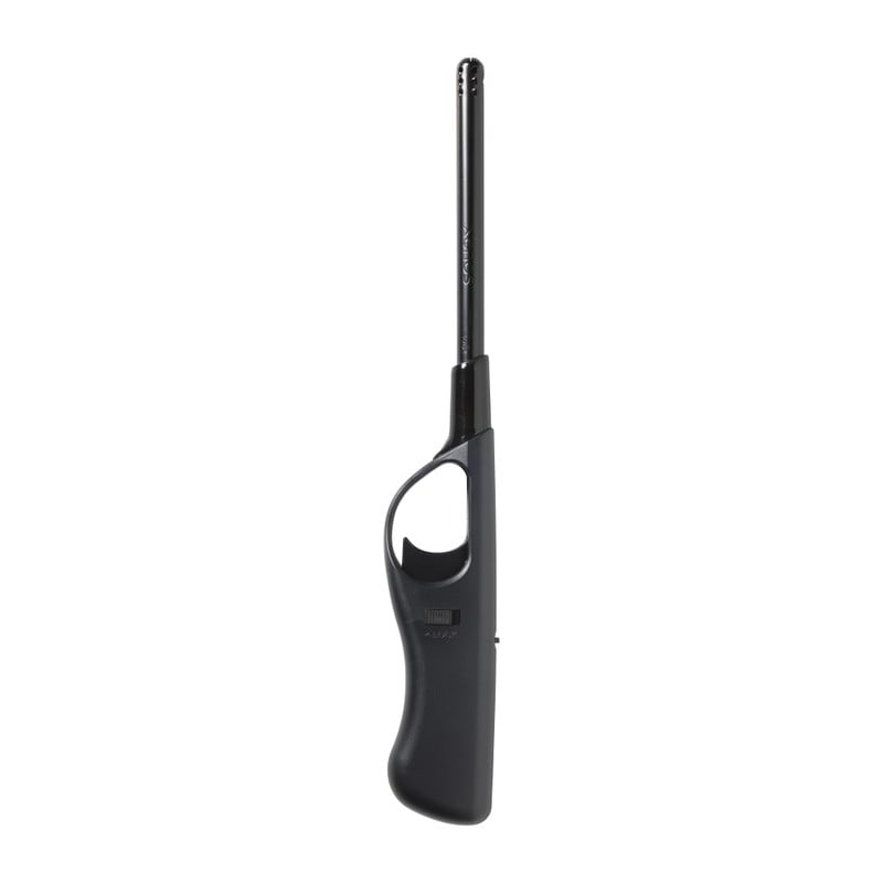 Gasaansteker extra lang - zwart - 27 cm