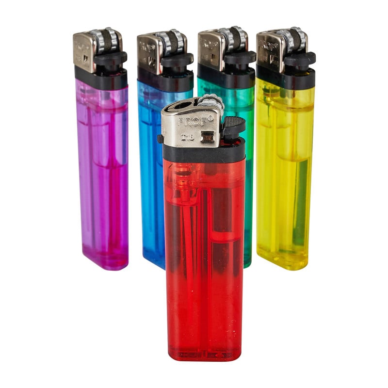 Aanstekers - gekleurd - set van 5