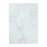 Snijplank marmeren look - wit - 30x42x0.04 cm