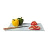 Snijplank marmeren look - wit - 30x42x0.04 cm