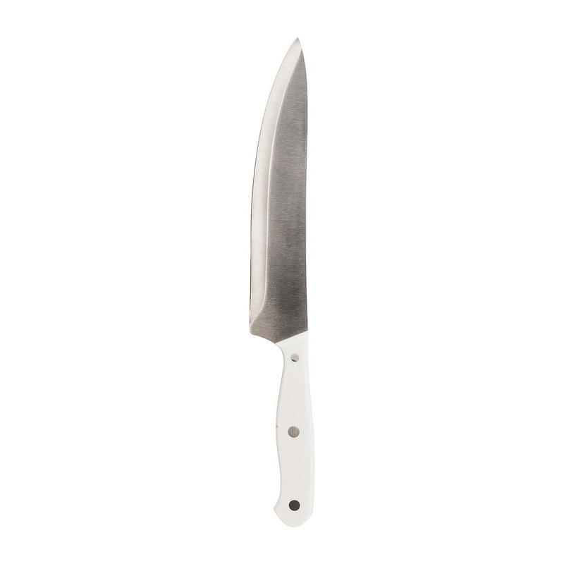 Koksmes - 31 cm - wit