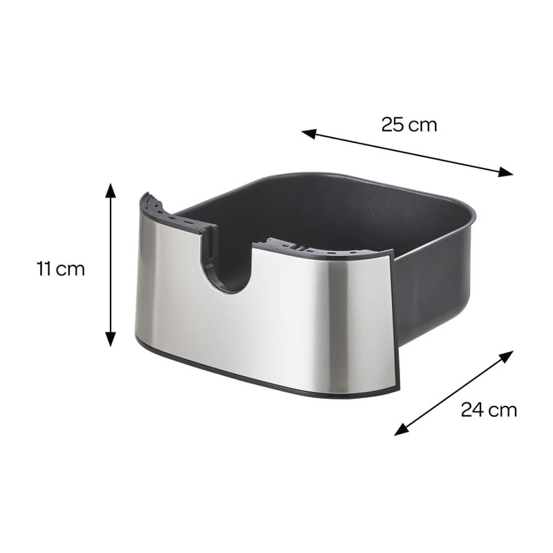 Inventum airfryer - GF350HLD - rvs/zwart