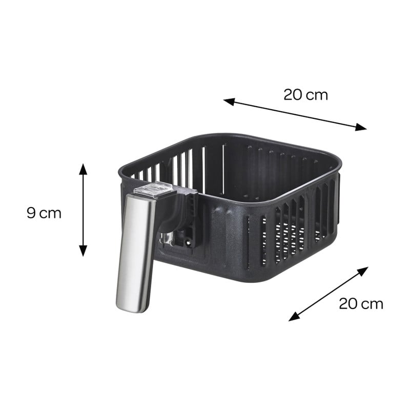 Inventum airfryer - GF350HLD - rvs/zwart