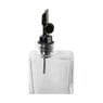 Olie- en azijnfles rechthoekig - glas - 19.5x8x5.5 cm - 290 ml