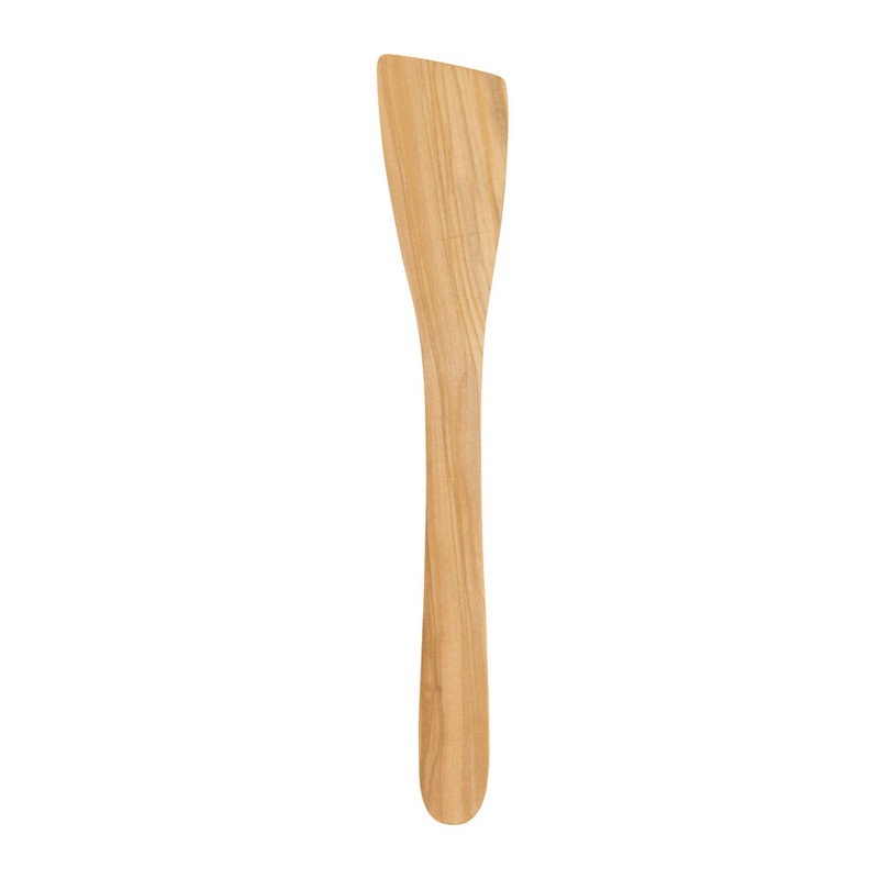 Olijfhouten kleine spatel