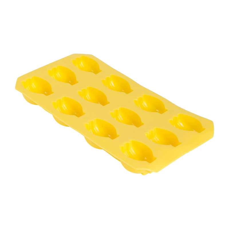Ijsblokjesvorm - banaan - geel