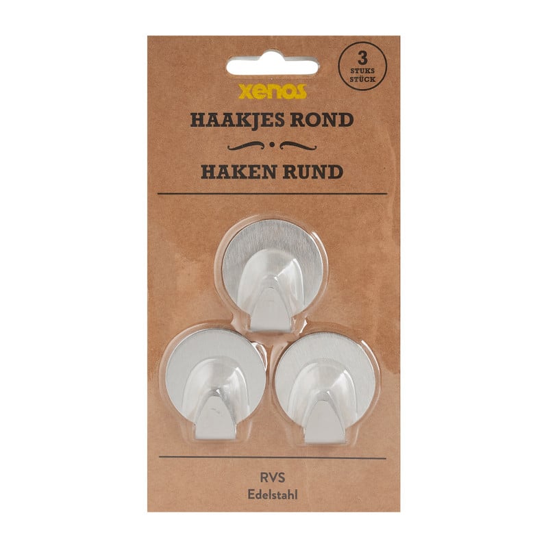Haakjes rond - set van 3