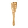 Spatel curved olijfhout - bruin - 30 cm