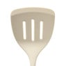 Spatel met gleuf - wit - 34 cm