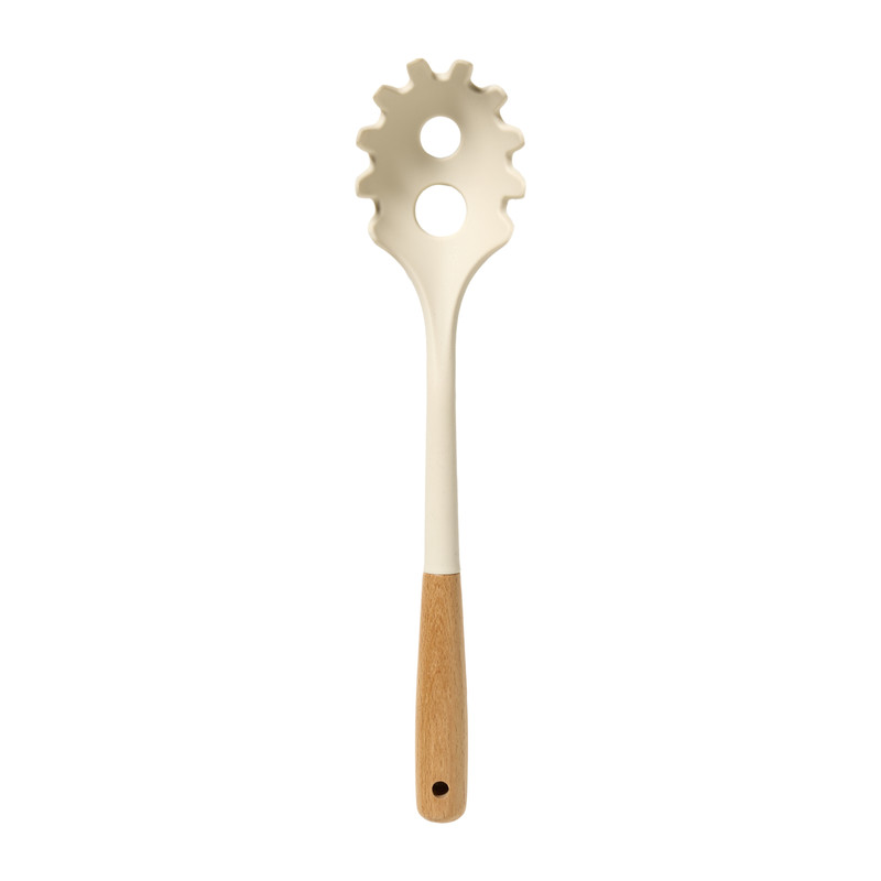Spaghetti lepel - wit - 34 cm