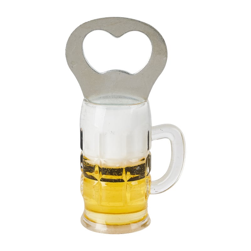 Flessenopener bierglas