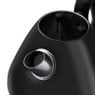 Retro waterkoker 1,7l - zwart - 27x27x24.8 cm