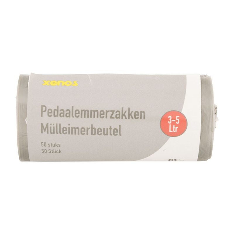 Pedaalemmerzakken - 3-5 liter - set van 50