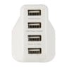 USB lichtnetadapter - 4 usb poorten