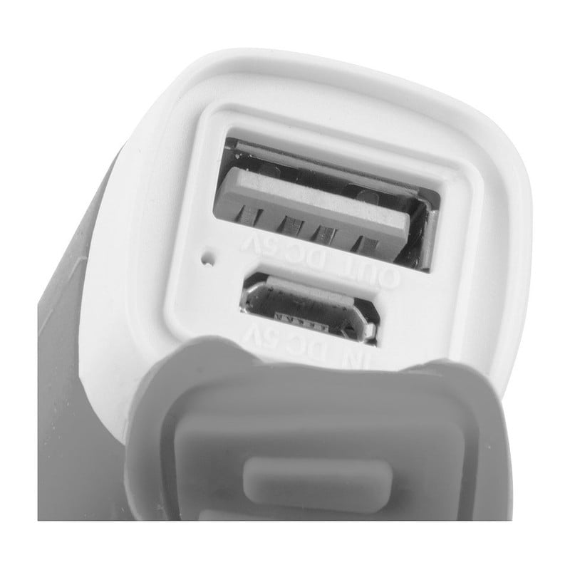 Mobiele oplader - 2600 mAh - grijs